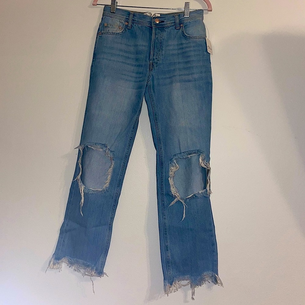 Free people ripped jeans